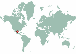 City of Brownsville in world map