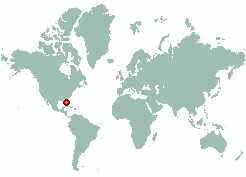 City of Venice in world map