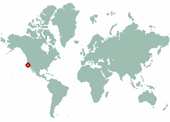 Hollister in world map