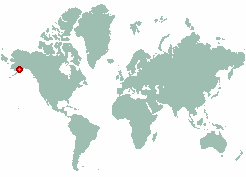 Kachemak City in world map